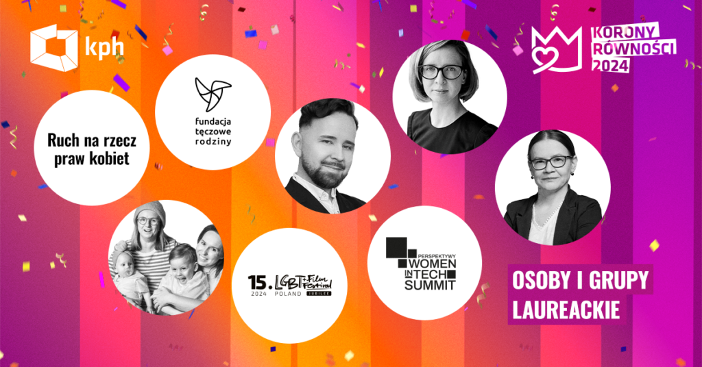 Korony Równości 2024 - poznaj osoby i grupy laureackie!