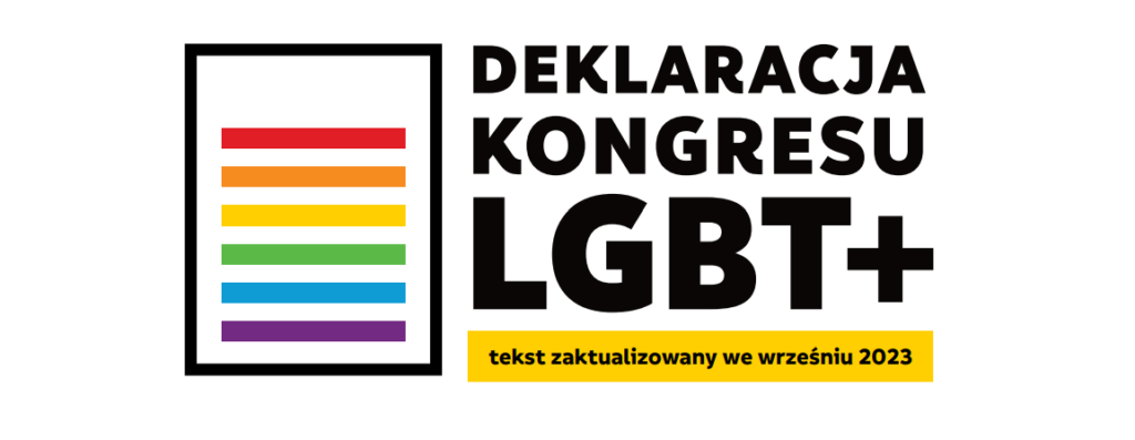 Deklaracja Kongresu LGBT+ - zapoznaj się z treścią